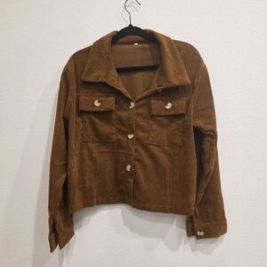 Brown Corduroy Jacket